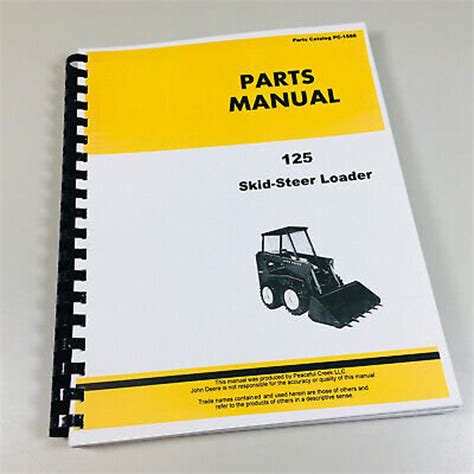 john deere 125 skid steer what type of engine|john deere 125 manual pdf.